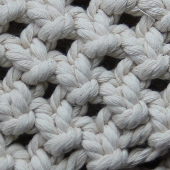 Mug Rug / Coaster  Macrame Knots Hand Crafted - Picture 10 of 12